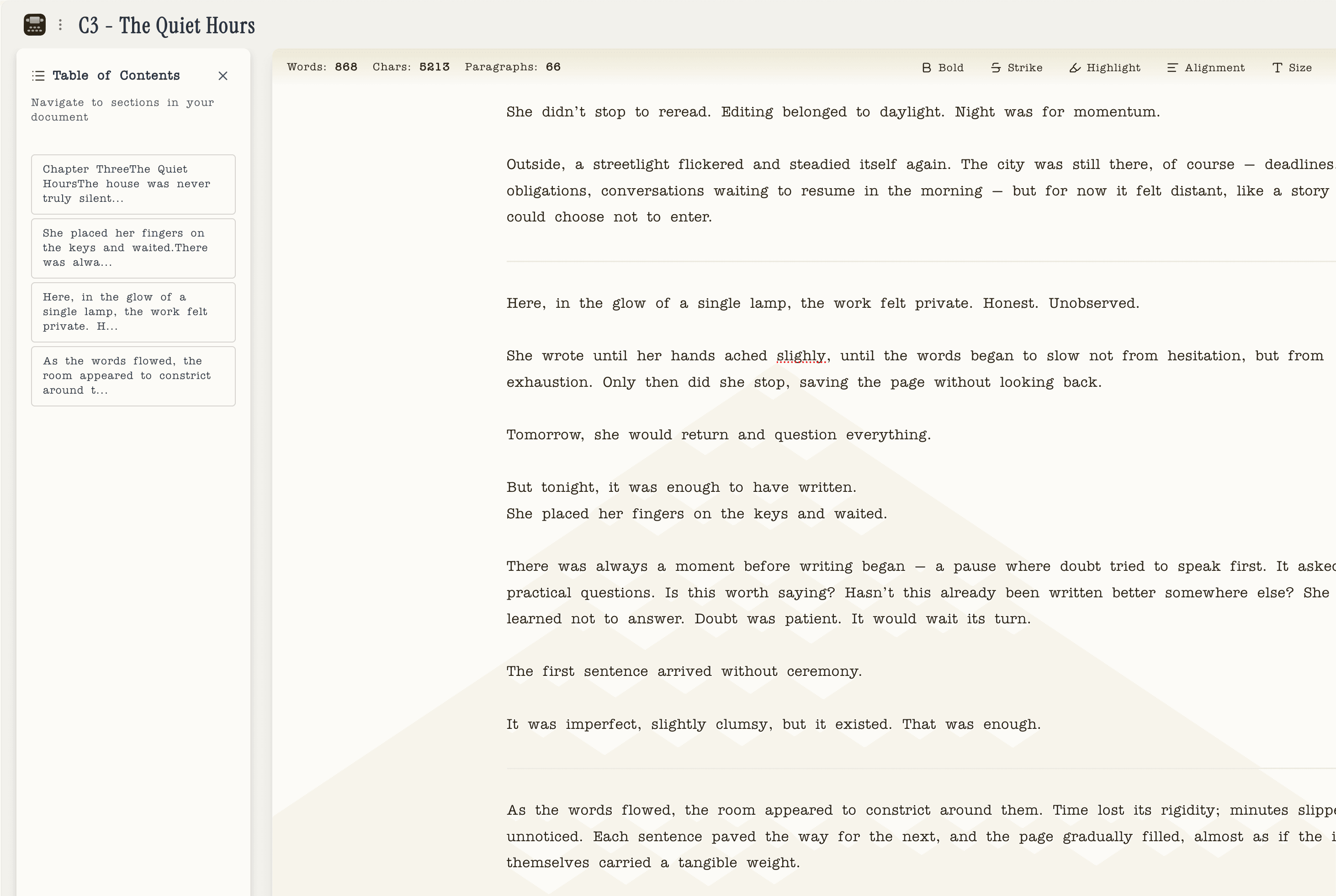 Get Structure Without Complexity